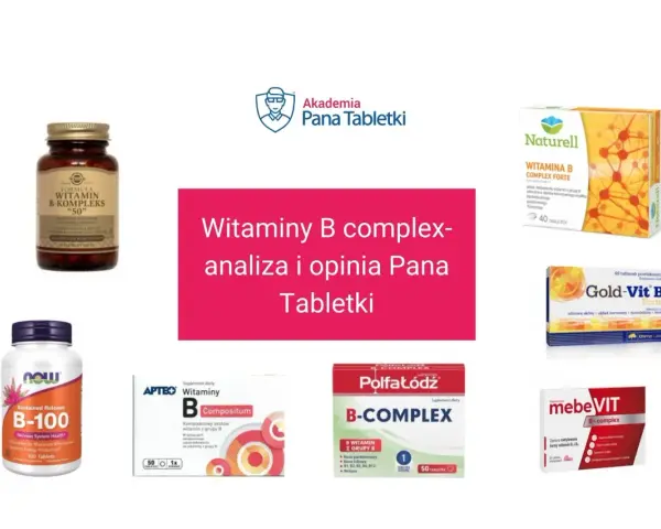 Wiele produktów z witaminą B complex na co pomaga: wspiera układ nerwowy, metabolizm i produkcję energii.