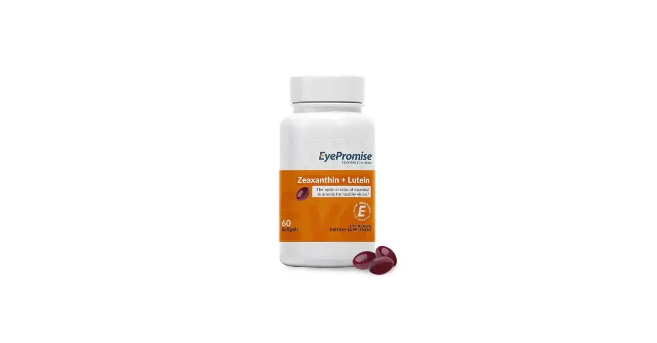 Suplement diety EyePromise Zeaxanthin + Lutein w kapsułkach, wspierający zdrowie oczu. Luteina na oczy dla lepszego widzenia.